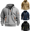 Kian™ - Comfortable hooded jumper - Dark blue / S