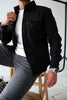 Noah™ | Stylish casual shirt - Light grey / XS