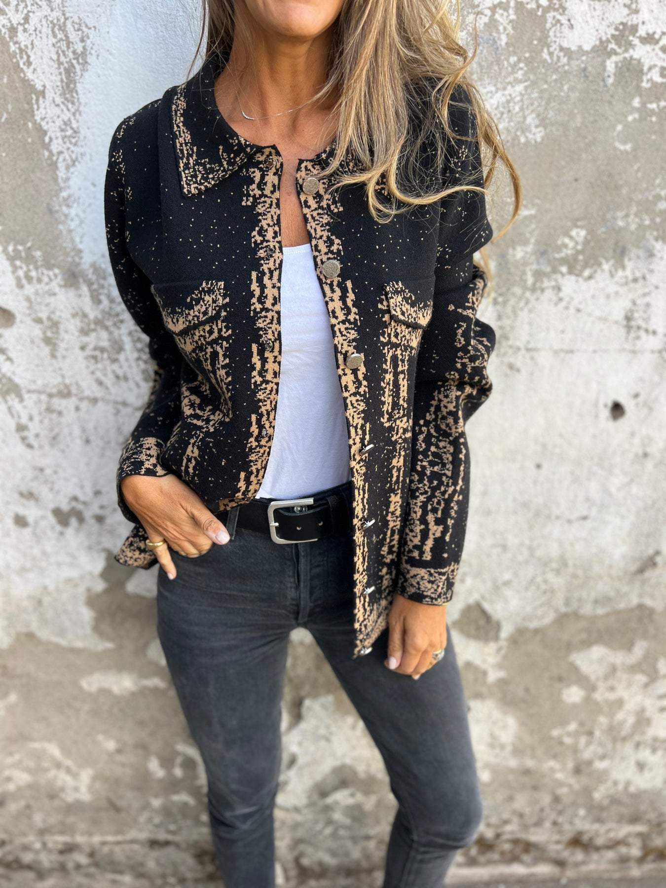 Valena™ - Classic autumn jacket - Jasje - Black / S