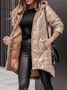 Linda | Ladies jacket with hood - Brown / S