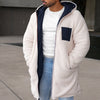 Mark™ | Fleece-lined jacket - White/blue / S