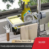 KüchenMeister™ | Aluminium sink organiser - silver
