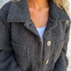 Syl™ | Stylish autumn coat - Jacket - Black / S