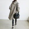 Elisa™ | Stylish and water-repellent trench coat - Grey / S