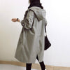 Elisa™ | Stylish and water-repellent trench coat - Grey / S