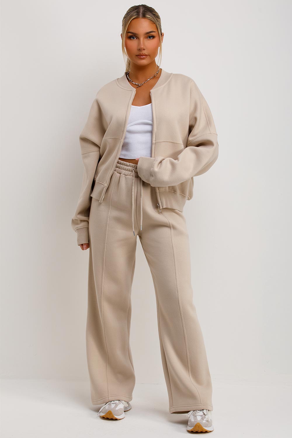 Larissa | Comfortable lounge set for women - S / Beige