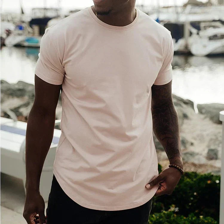 Aron™ | Shaping shirt with dynamic cut - White / XL