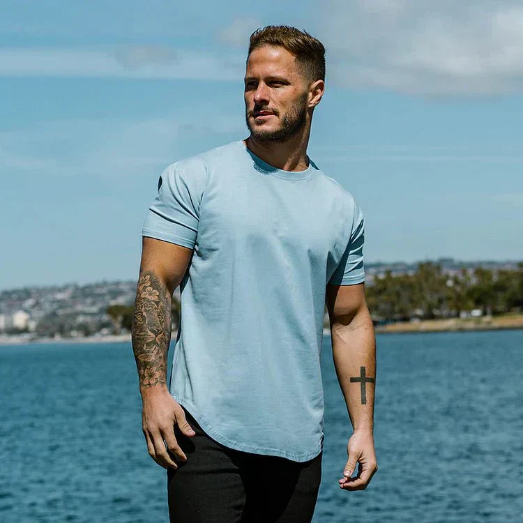 Aron™ | Shaping shirt with dynamic cut - White / S