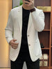 Leandro™ - Men's knitwear set for everyday wear and comfort - White / M
