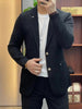 Leandro™ - Men's knitwear set for everyday wear and comfort - Black / M