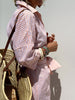 Zia | Timeless Striped Shirt Dress with Elegance