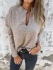 Lyra - V-neck top Med Long