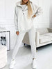 Romy | Three-piece casual set - Light grey / S