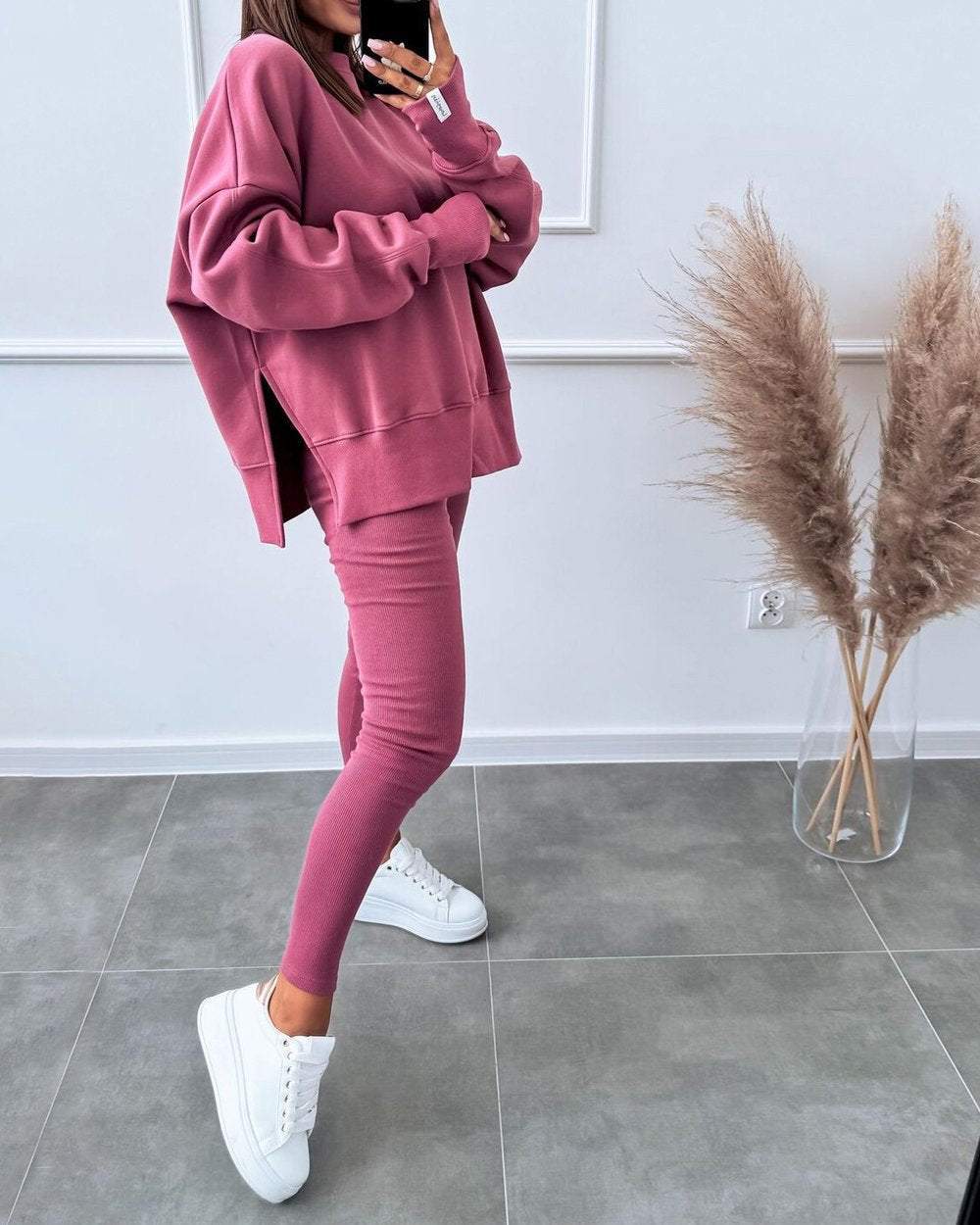 Yara™ | comfortable set - Pink / S