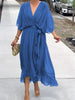 Monica | Delicate Chiffon Dress with V-neck