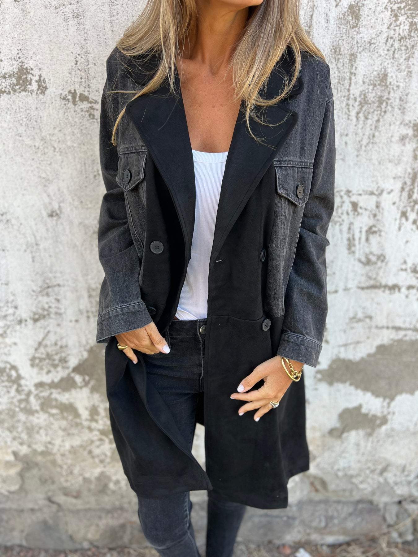 Florence | two-piece designer jacket - Black / S