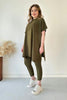 Tilda™ | Trendy knit ensemble - Olive / XS