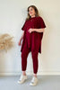 Tilda™ | Trendy knit ensemble - red / XS
