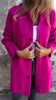 Mona | Stylish jacket with hood - Purple / S