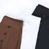 Nina™ | Elegant wide-leg trousers - White / XS