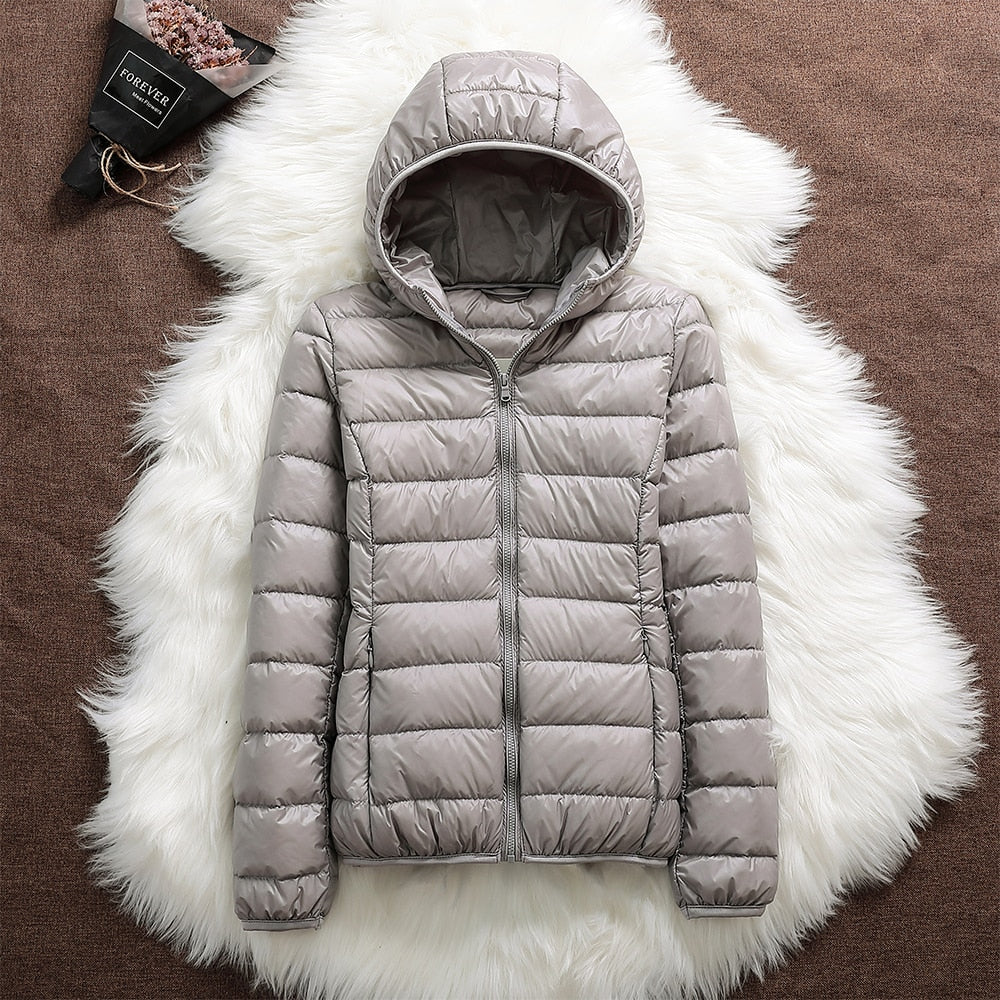 NordicBreeze™ - Weatherproof down jacket - Damenjacke - Grey / S