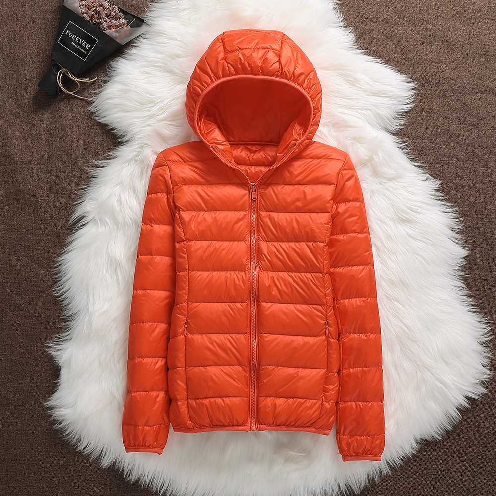 NordicBreeze™ - Weatherproof down jacket - Damenjacke - Orange / S