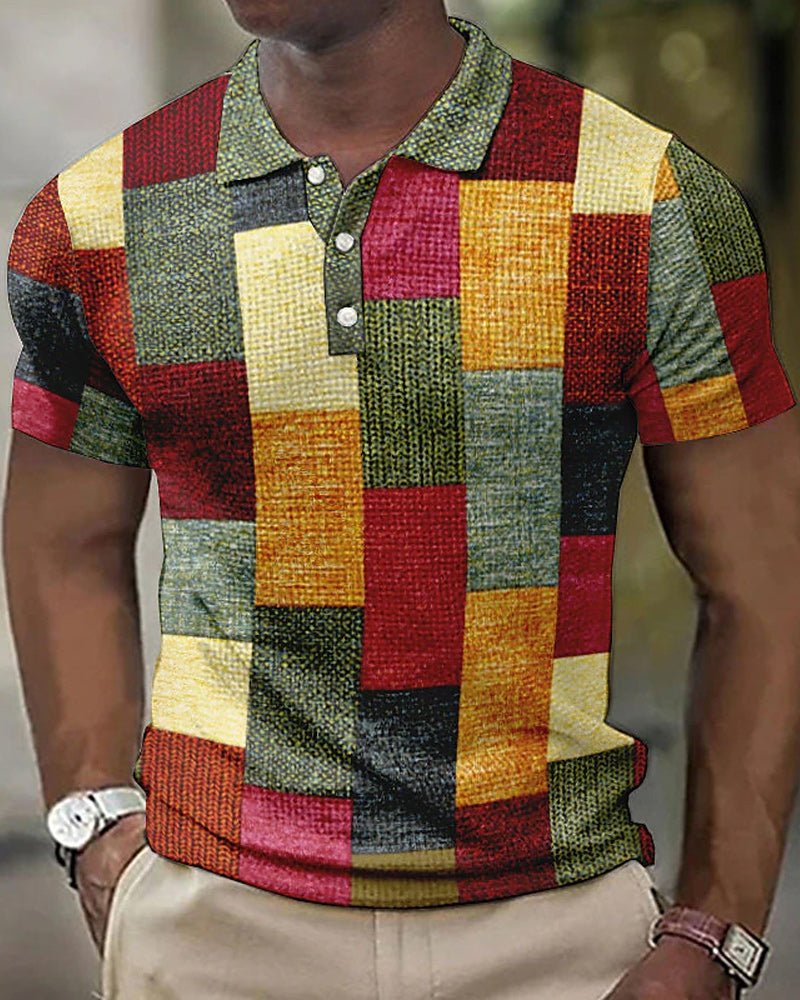 Adalbert | Classic Plaid Polo Shirt