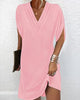 Emiee | Timeless Dress with Deep V-Neck