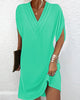 Emiee | Timeless Dress with Deep V-Neck