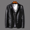 WildRider™ | Stylish leather jacket for men - Black / M