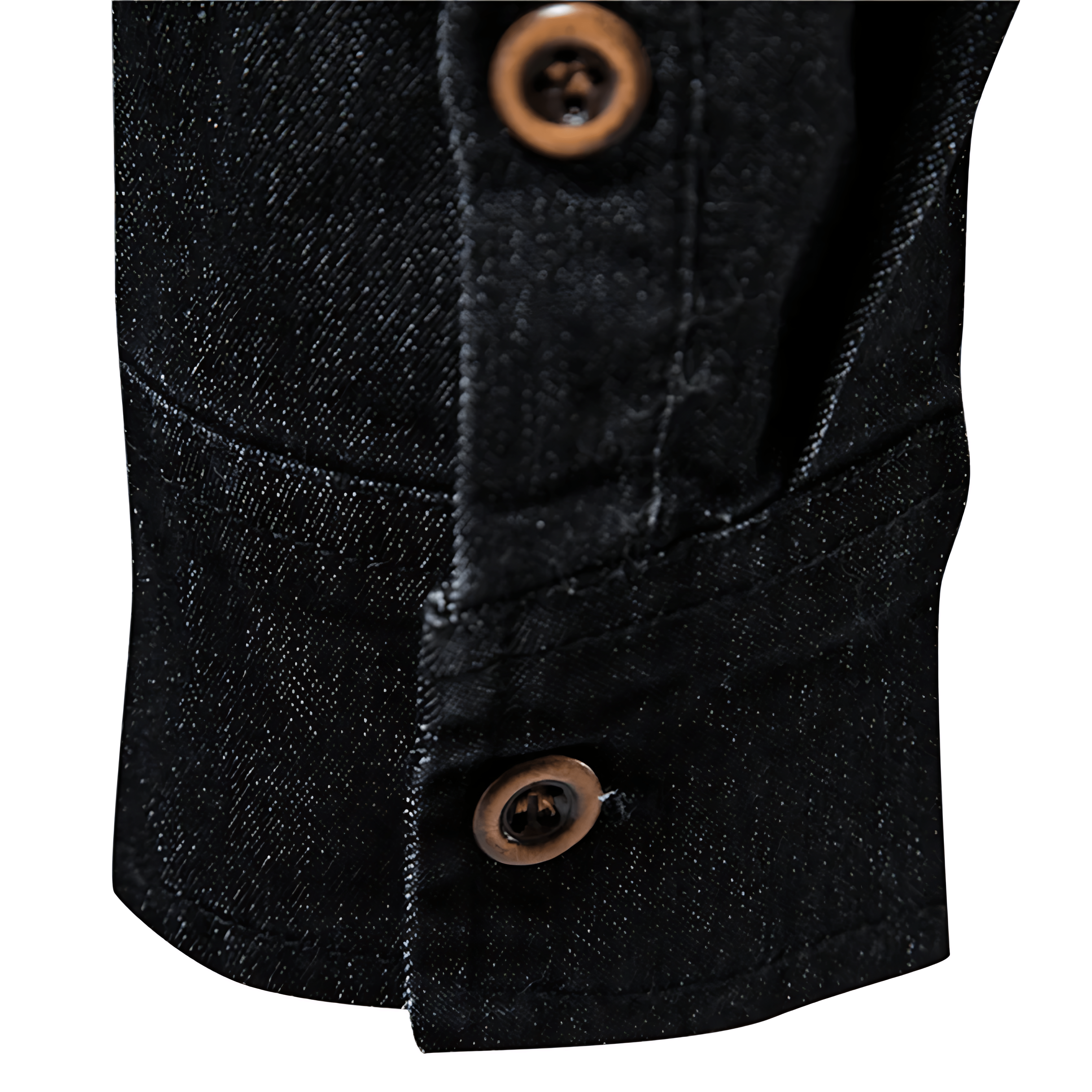 Astra - Denim shirt - Black / S