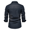 Astra - Denim shirt - Black / S