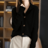 Luxara | Comfortable and stylish cardigan - S / Black