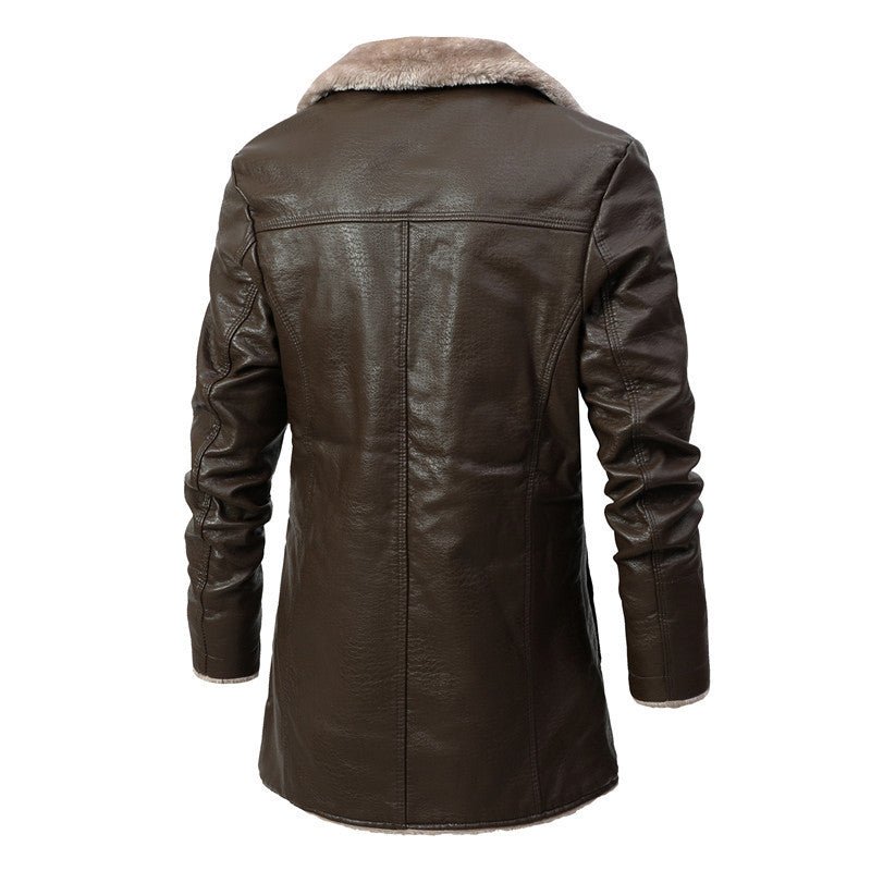 Antoine - Elegant winter coat for men - Black / S