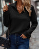 Sofie™ | Fashionable comfort jumper - SM0141 - Black / S