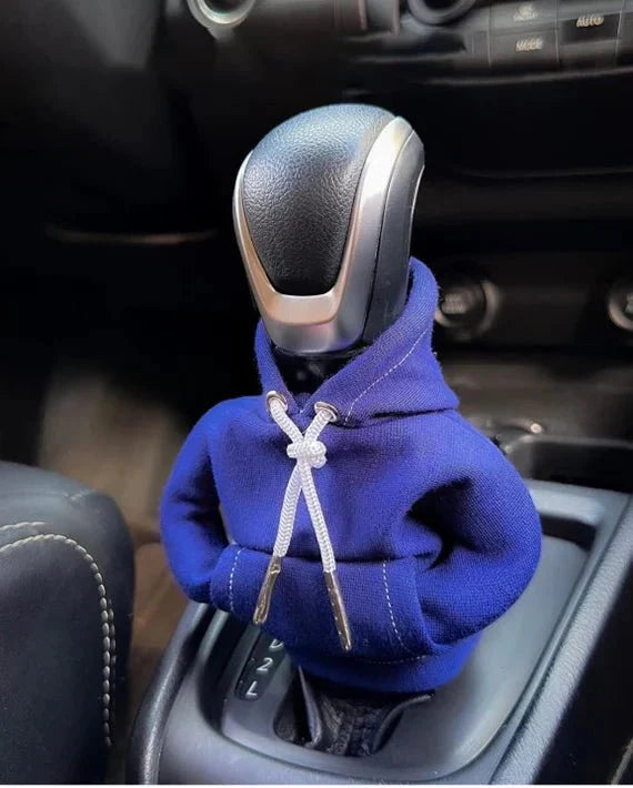 Poko™ | Hoodie car gear lever cover - Gear shifter cover - Orange