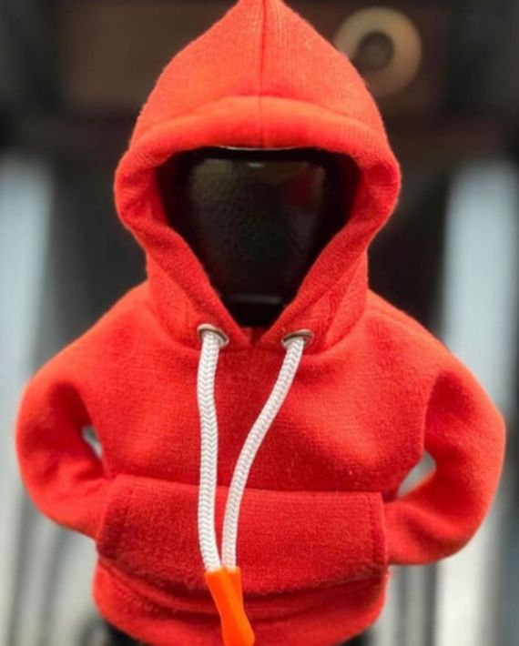Poko™ | Hoodie car gear lever cover - Gear shifter cover - Orange