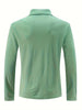 Raven | Long-sleeved polo shirt - Black / S