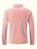 Raven | Long-sleeved polo shirt - Black / S