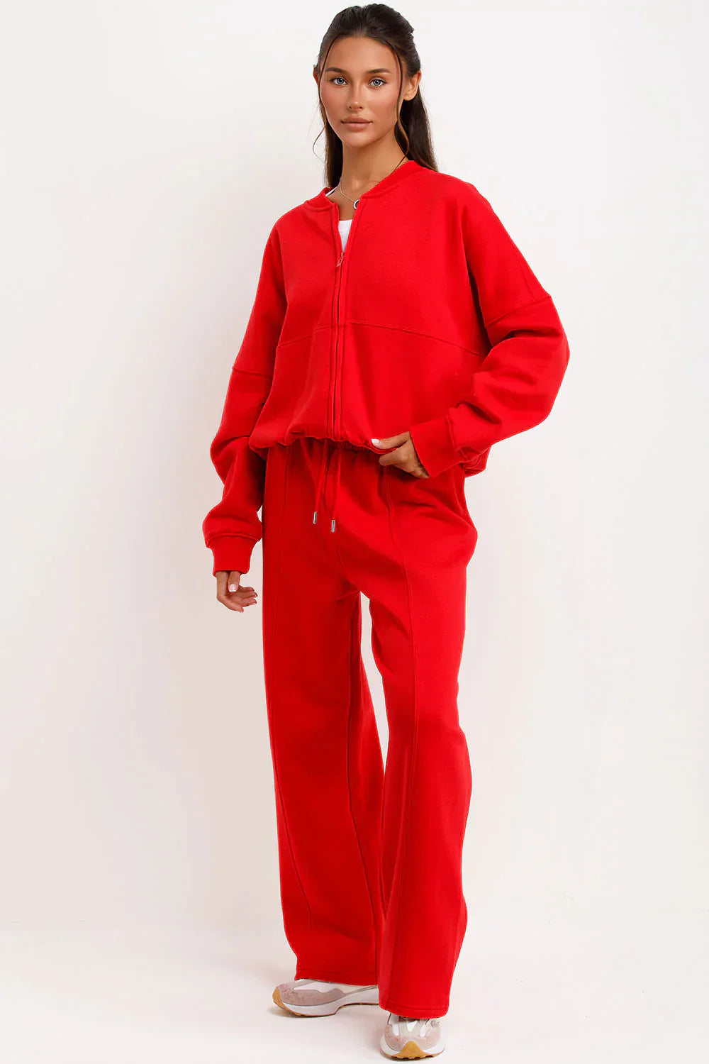 Larissa | Comfortable lounge set for women - S / Red