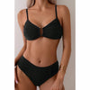 Zariah | Radiant Gold Bikini Set for Women