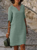Rosetta | Stylish Dress with Elegant V-Neck
