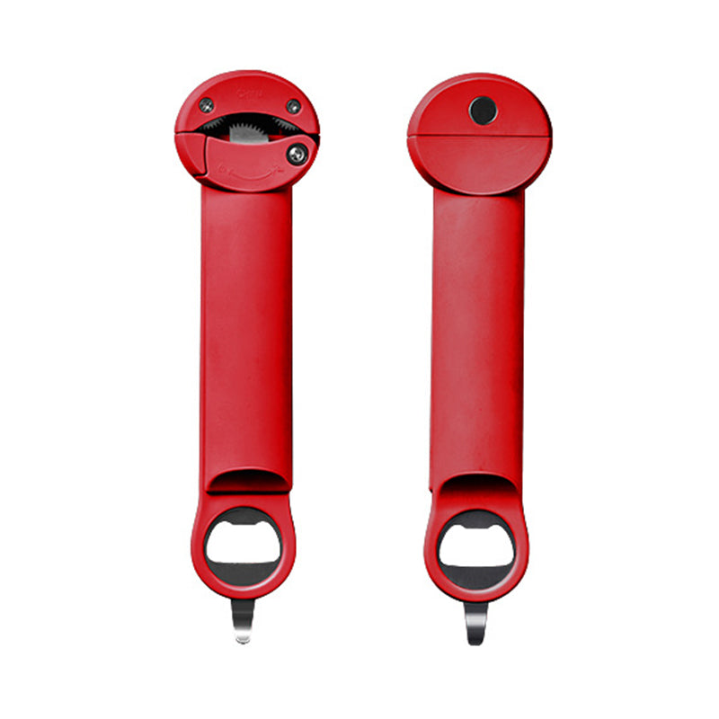 StellGlass™ - Stainless steel adjustable glass opener - Red