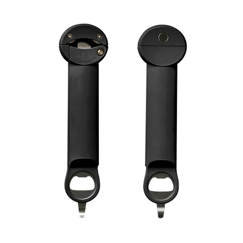 StellGlass™ - Stainless steel adjustable glass opener - Black