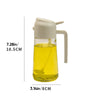 OilMagician™ | The 2-in-1 glass oil dispenser for pouring and spraying - Beige