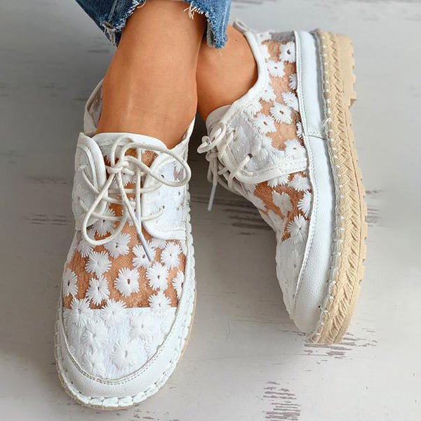 Viveca | Orthopaedic Shoes with Floral Pattern
