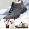 Danniel™ | Men's winter trainers with faux fur lining - Grey / 39