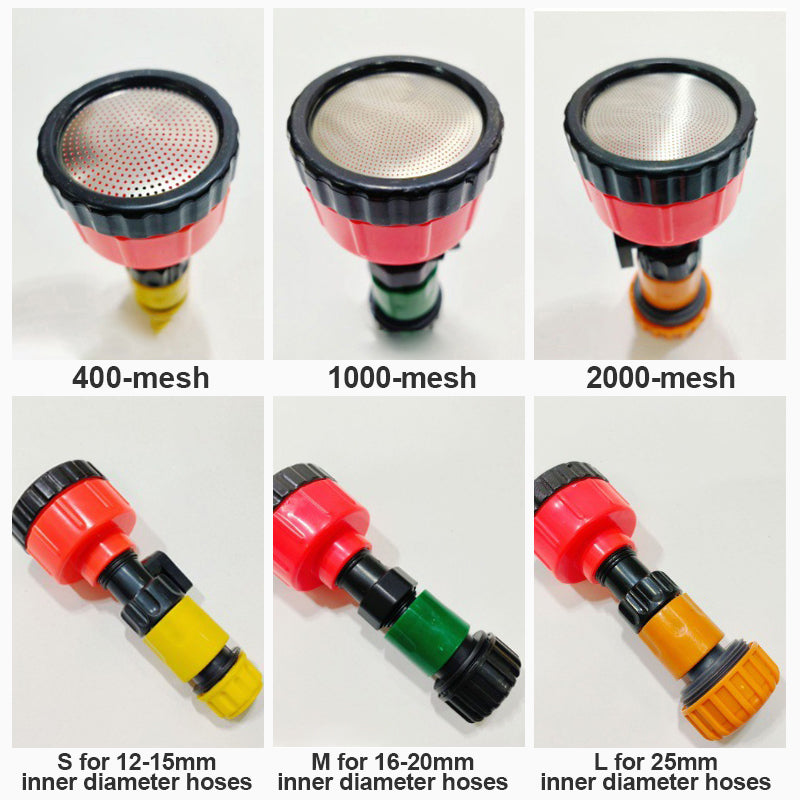 WuchsWunder | Garden hose nozzle | 50% DISCOUNT TODAY! - Werkzeuge & Garten - 1000-Mesh / S (hoses with 12-15 mm inner diameter)