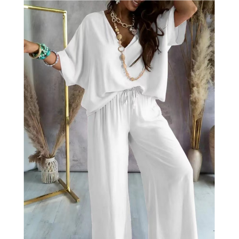 Azel | Ladies Casual Loose Solid Colour Suit