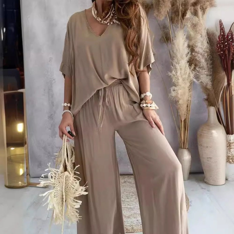 Azel | Ladies Casual Loose Solid Colour Suit